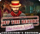 Off the Record: The Italian Affair Collector's Edition тоглоом